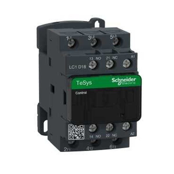 LC1D18B7 Kontaktör 18A 7,5 kW 1NA+1NC 24V AC
