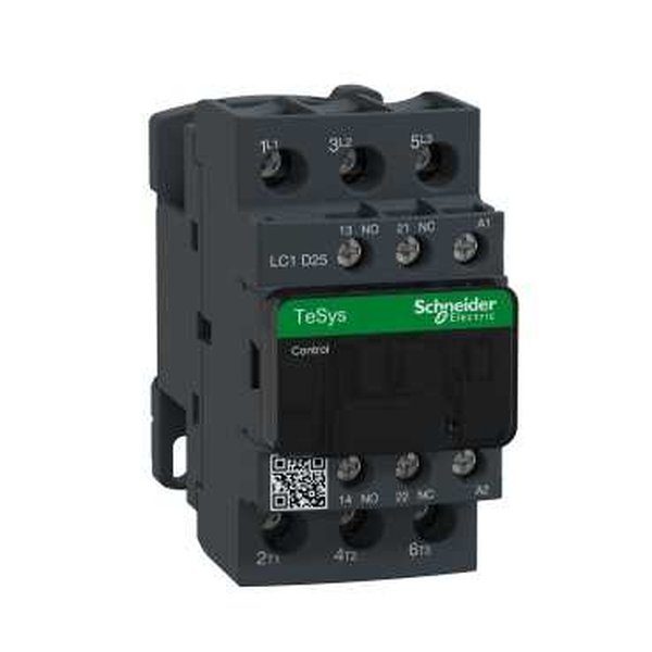 LC1D25B7 Kontaktör 25A 11 kW 1NA+1NA 24V AC