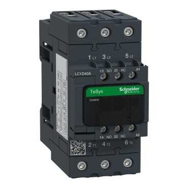 LC1D40AB7 Kontaktör 40A 18,5 kW 24V 1NA+1NK AC