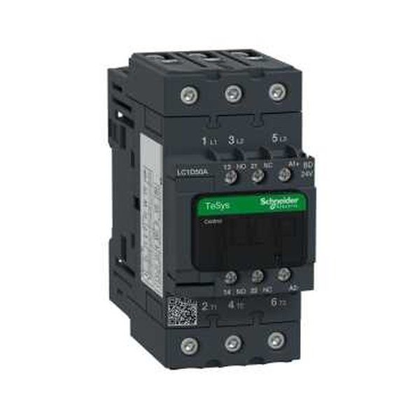 LC1D50ABD Kontaktör 50A 22 kW 24V DC